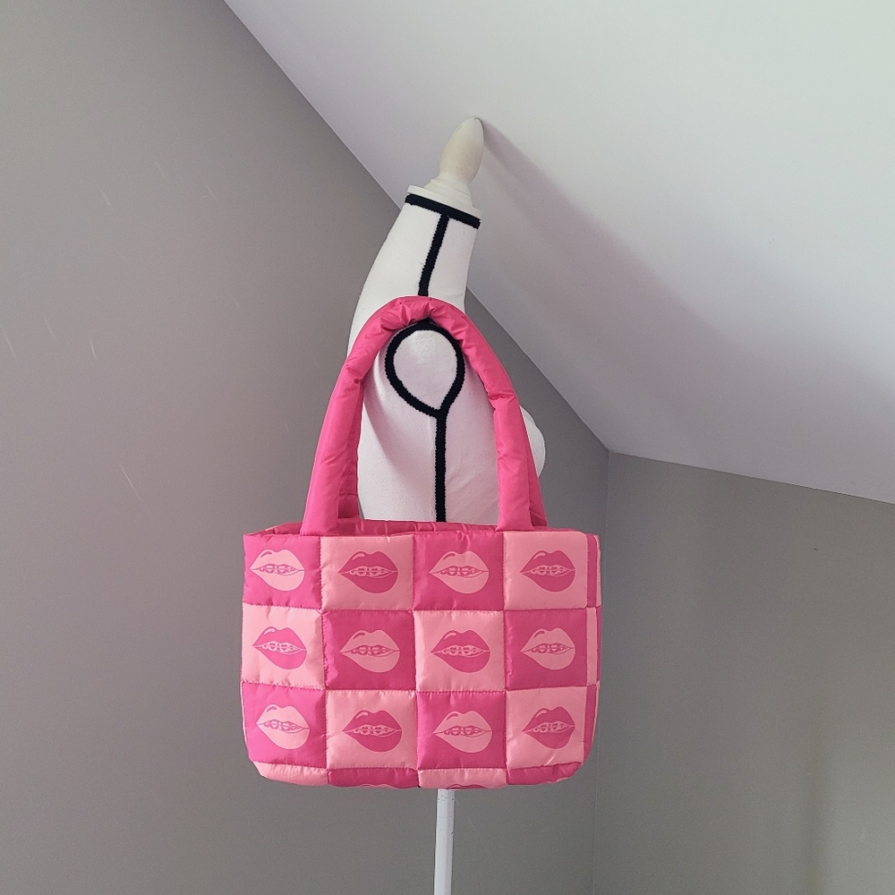 Benefit Quilted Tote Bag